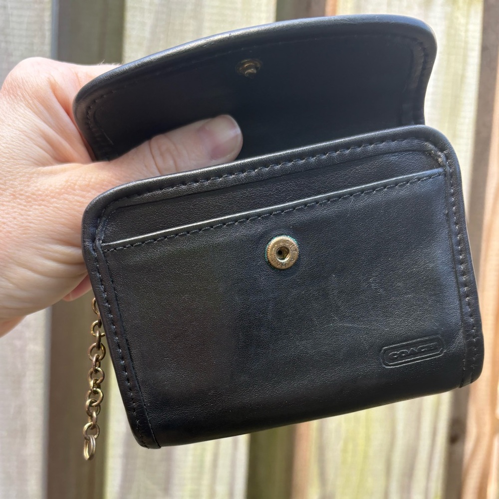 Coach Vintage Multifunctional Wallet, Black - Picture 6 of 8